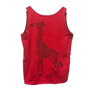 Animal Printed Tailand Graphic Tank Top